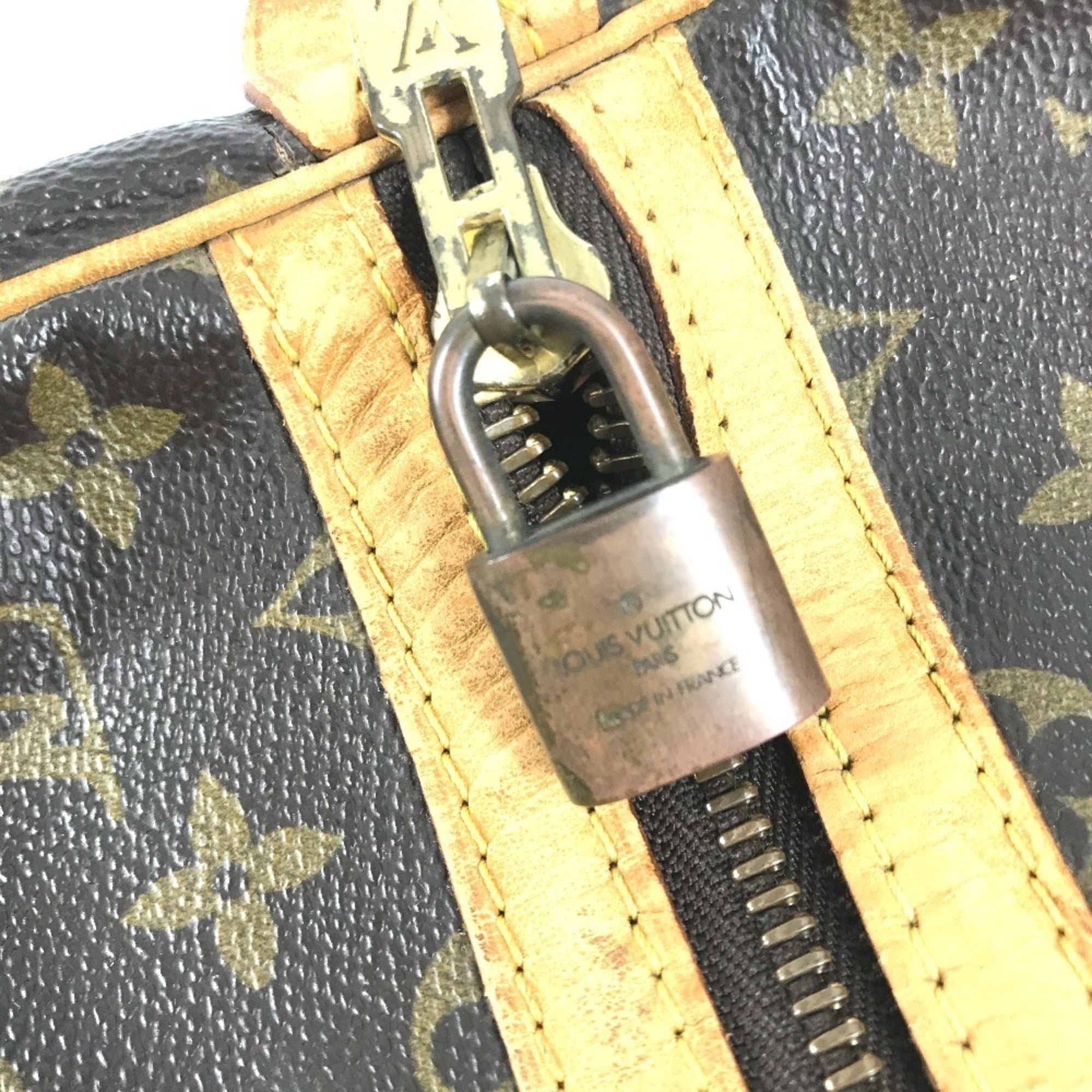 Louis Vuitton Brown Monogram Boston Bag