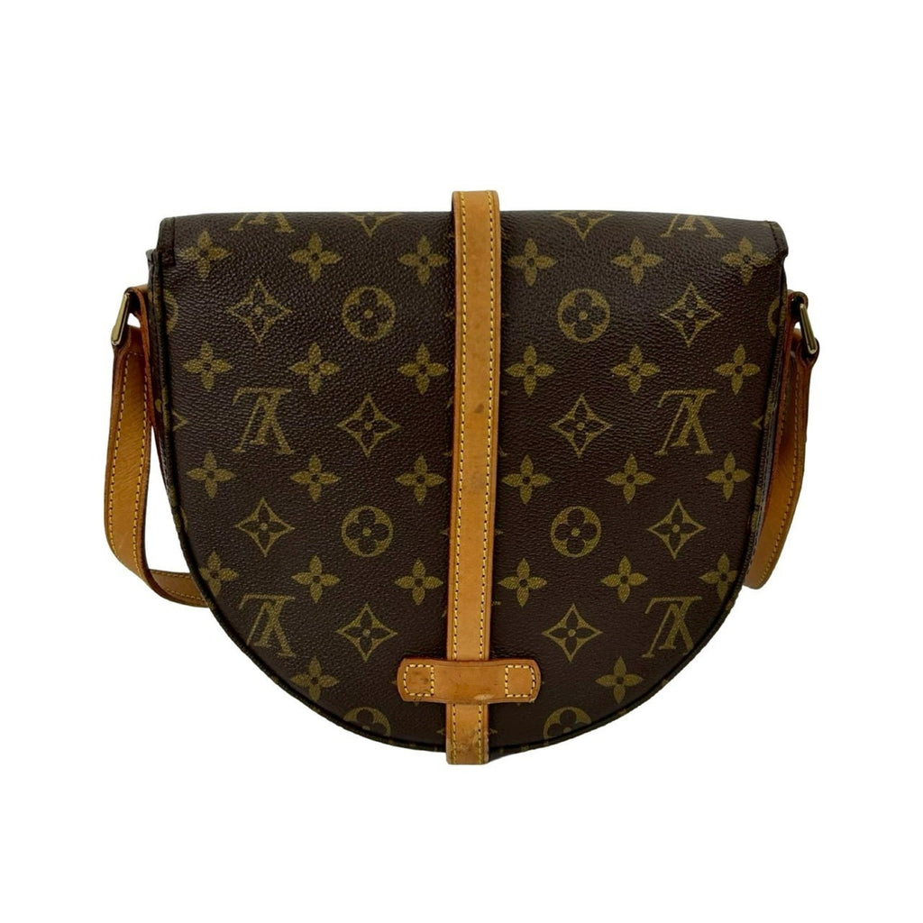 Louis Vuitton Brown Leather Pvc Pochette Shoulder Bag