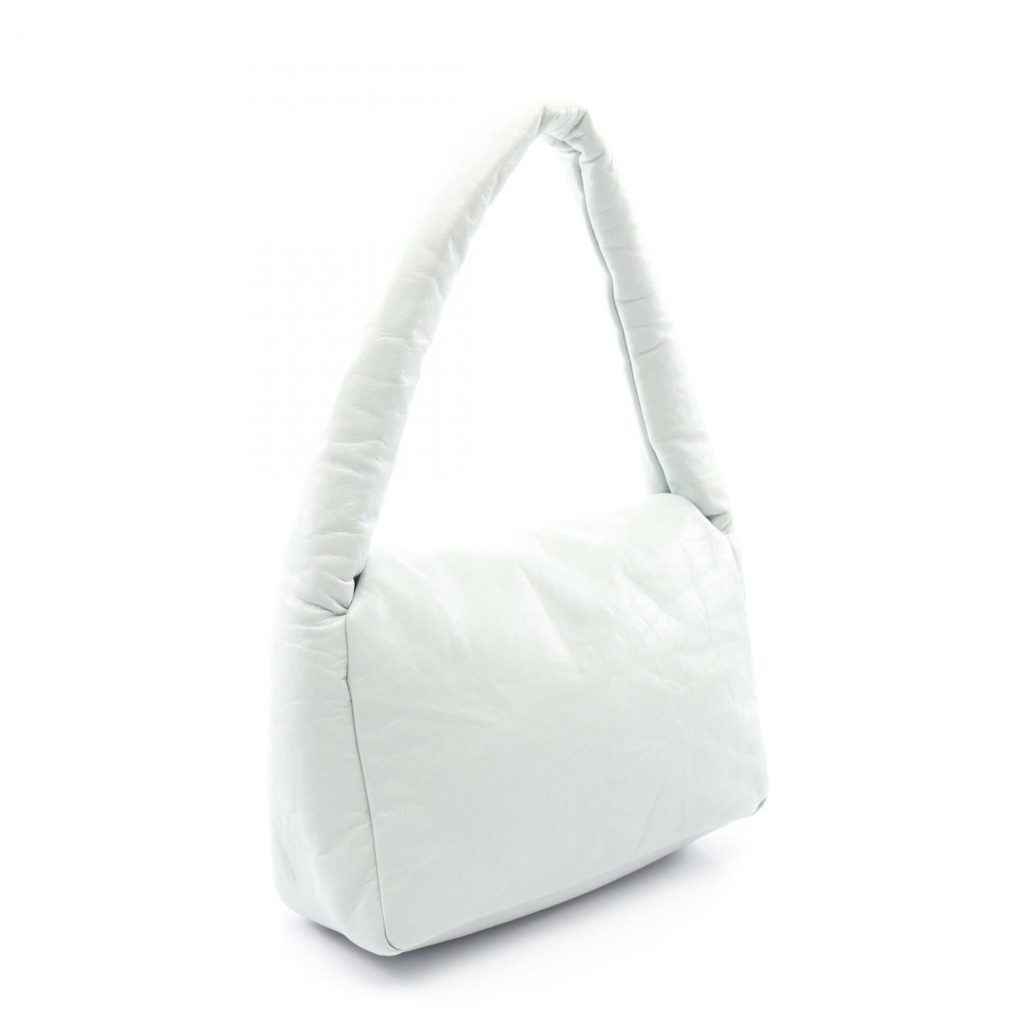 Balenciaga Green Leather Handbag Shoulder