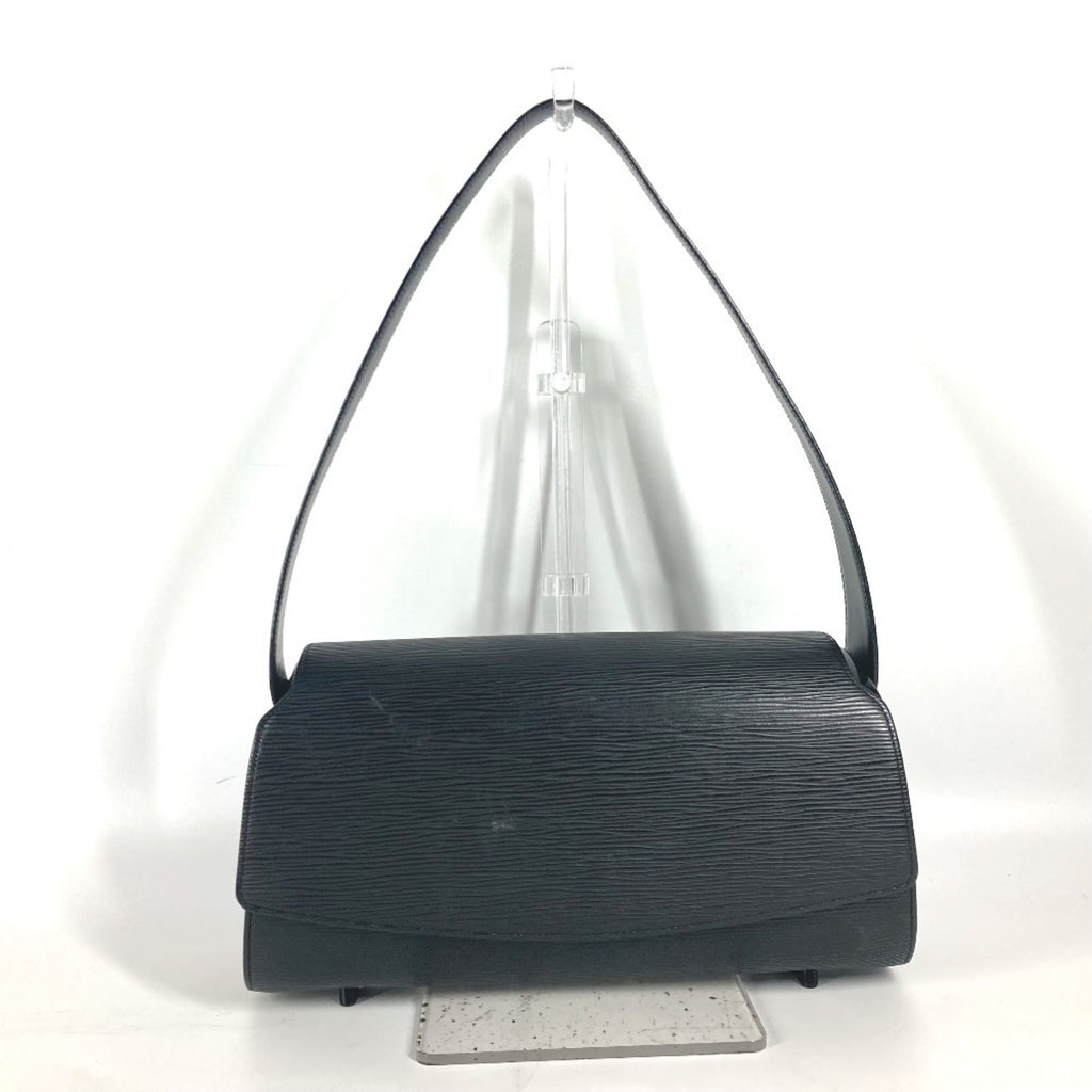 Louis Vuitton Black Noir Epi Leather Shoulder Bag