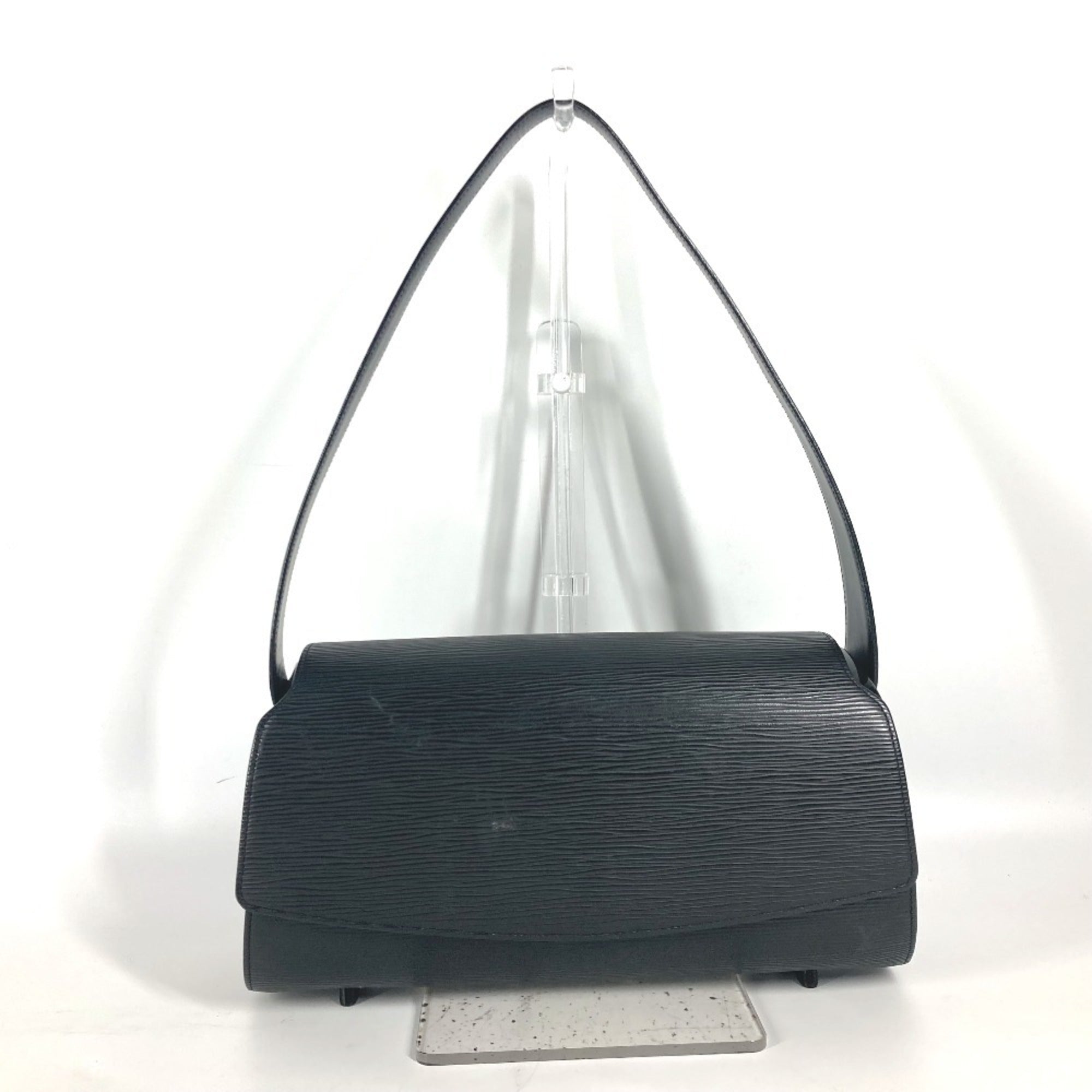Louis Vuitton Black Noir Epi Leather Shoulder Bag