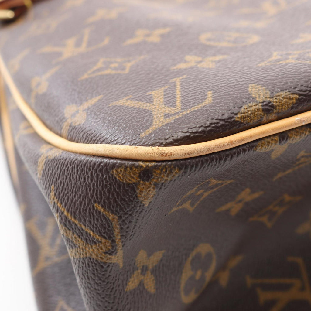 Louis Vuitton Brown Monogram Coated Canvas Shoulder Bag