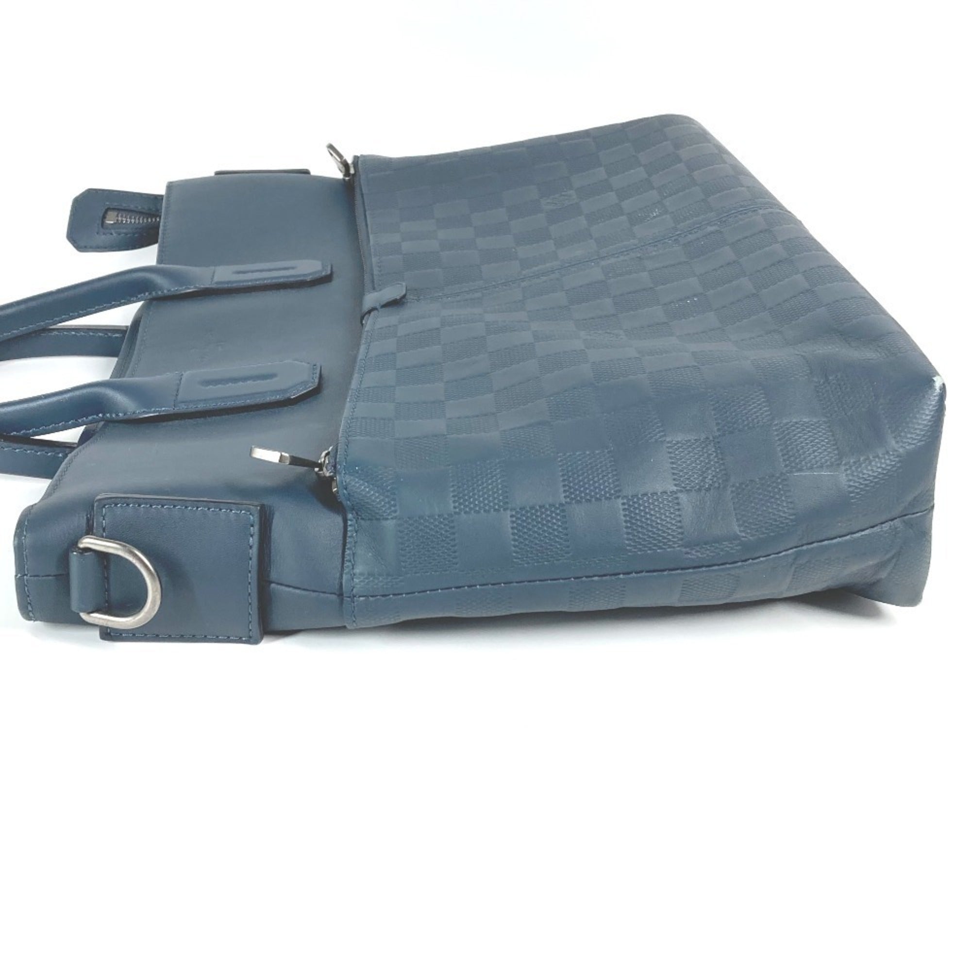 Louis Vuitton Cosmos Navy Damier Infini Shoulder Bag Tote Bag