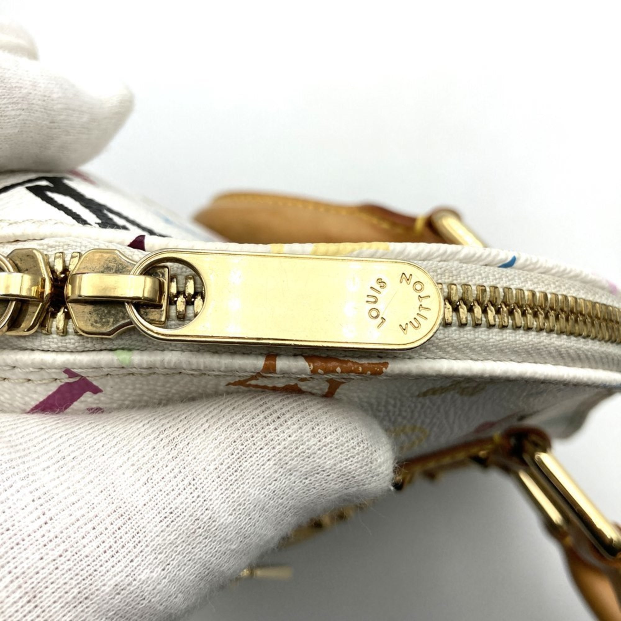 Louis Vuitton White Monogram Multicolore Handbag