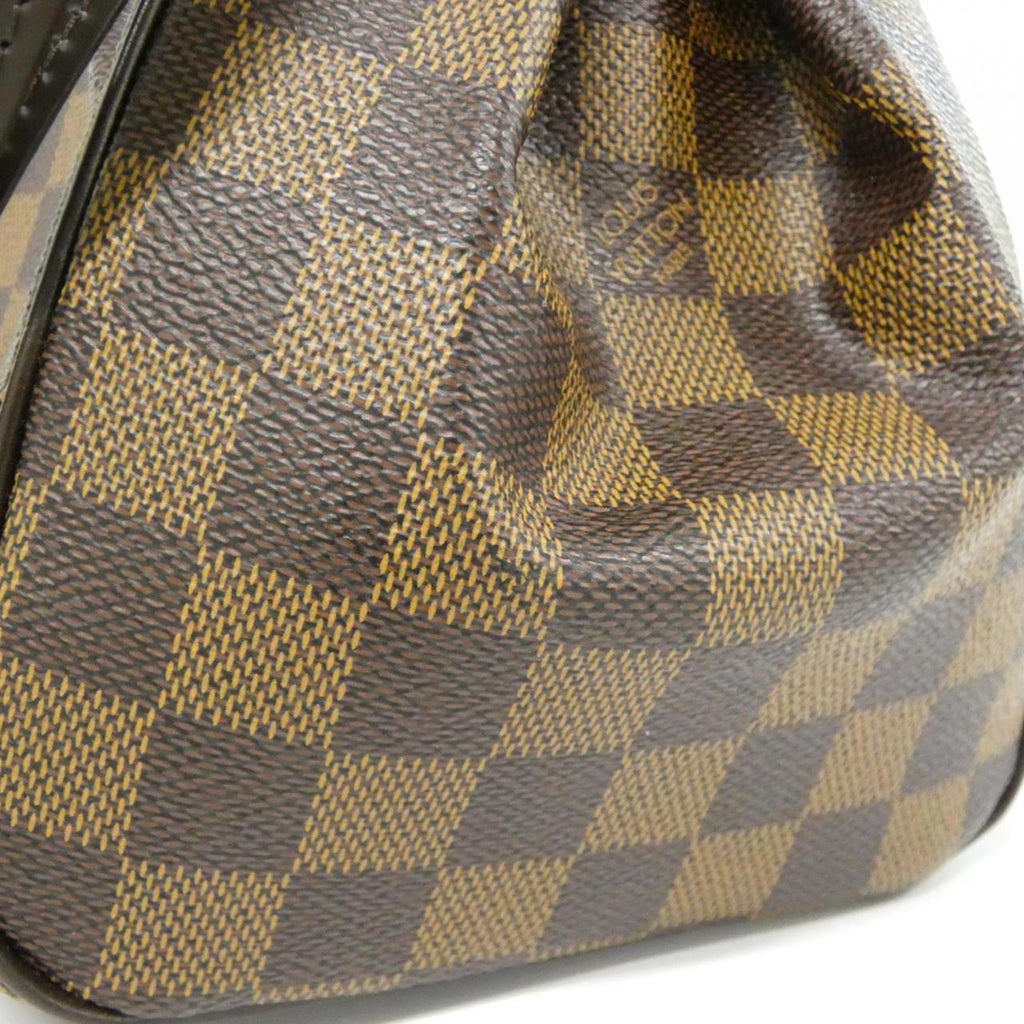 Louis Vuitton Brown Coated Canvas Handbag