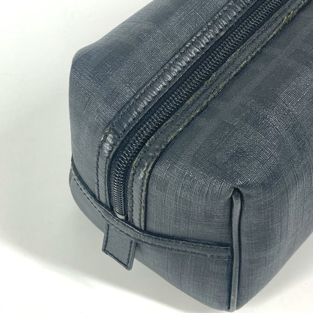 Fendi Zucca Black Pvc Pouch