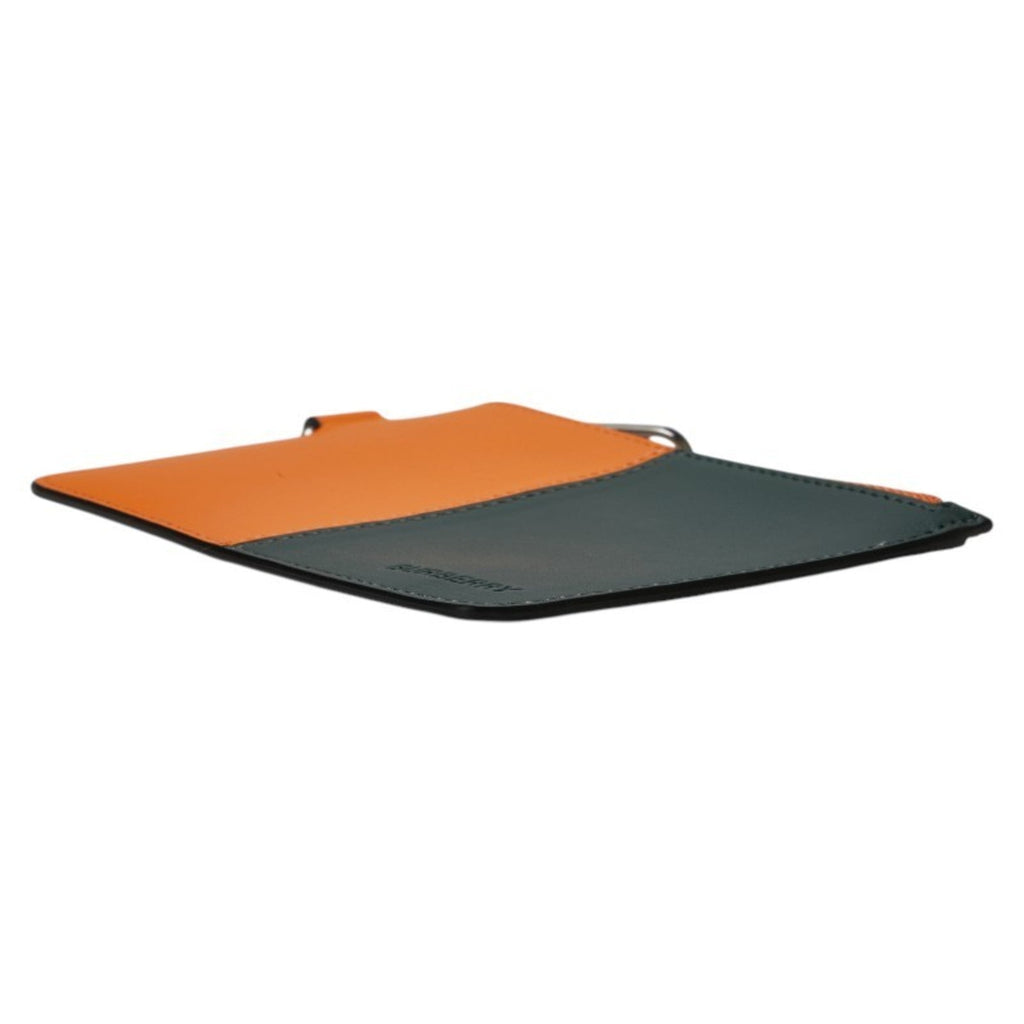 Burberry Multi-Color Orange Leather Coin Purse/Coin Case