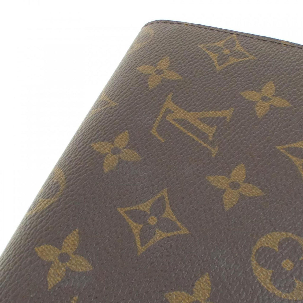 Louis Vuitton Brown Marron Rose Ballerine Coated Canvas Wallet