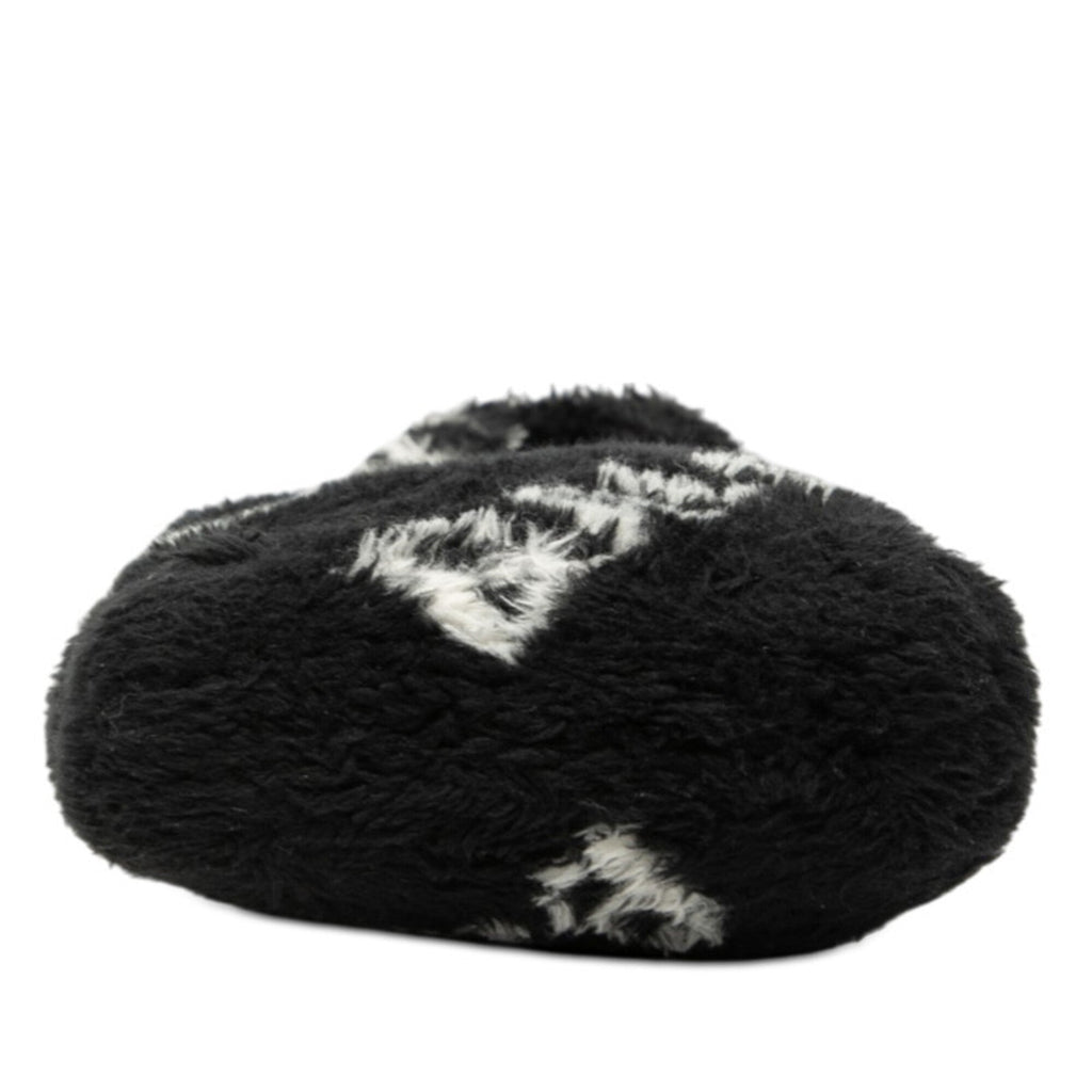 Balenciaga Black Faux Fur Handbag Shoulder