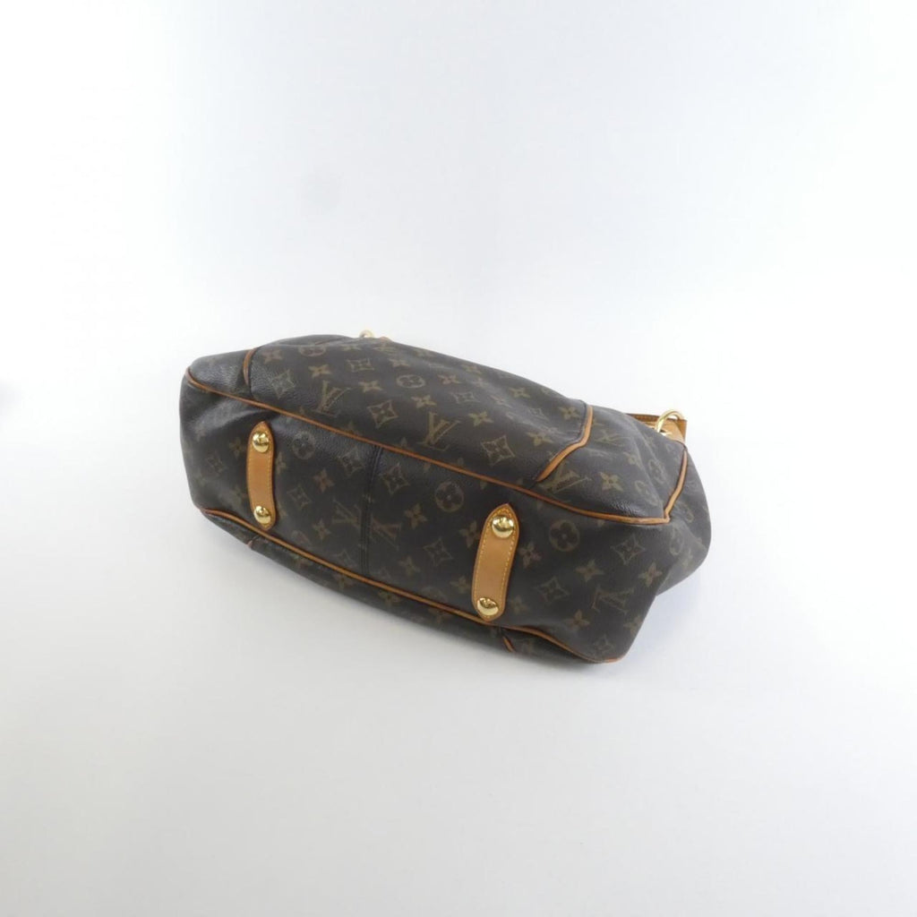 Louis Vuitton Brown Coated Canvas Shoulder Bag