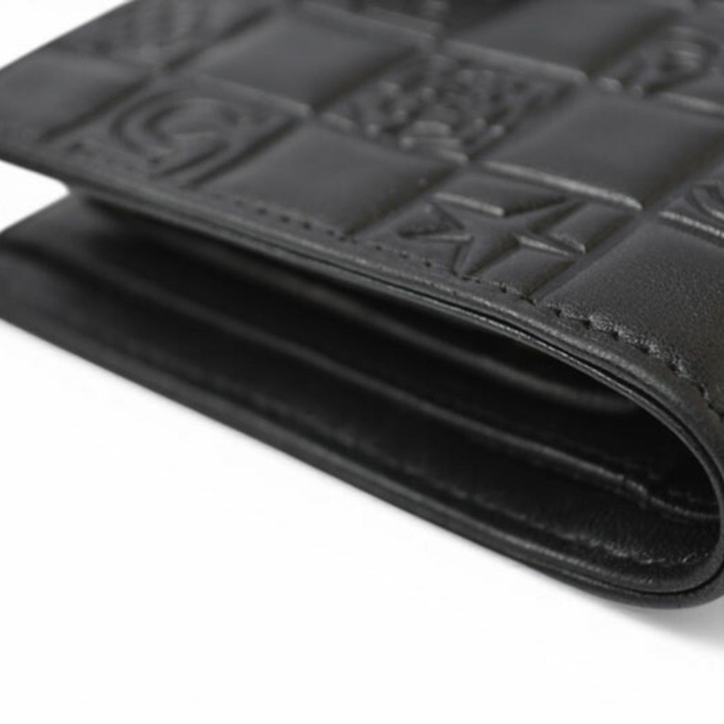 Chanel Black Leather Long Wallet (Bi-Fold)