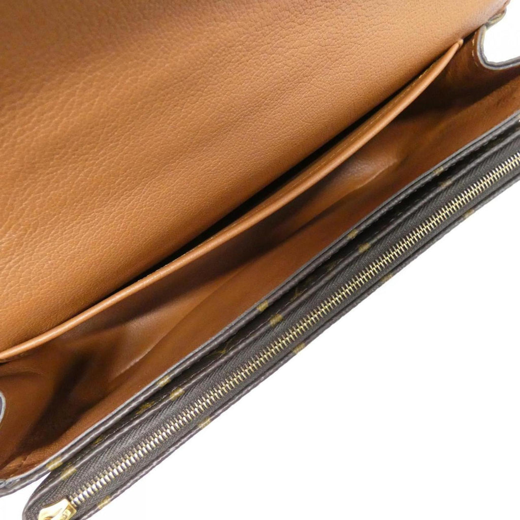 Louis Vuitton Caramel Marron Coated Canvas Shoulder Bag