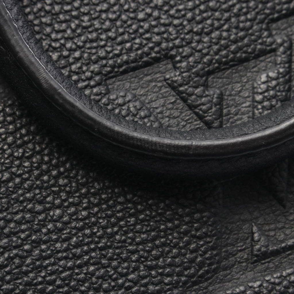 Louis Vuitton Black Noir Monogram Empreinte Handbag