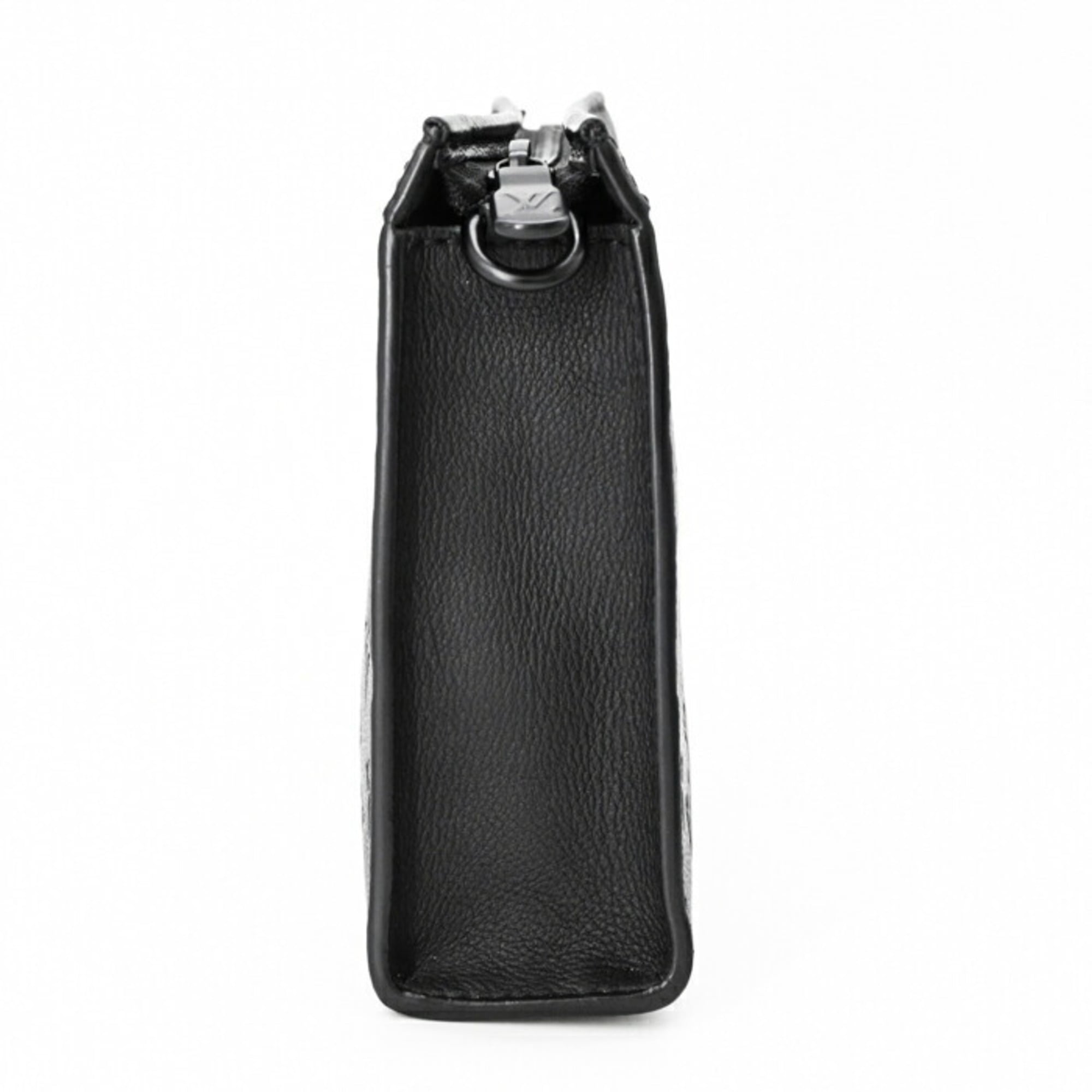 Louis Vuitton Black Monogram Shadow Shoulder Bag