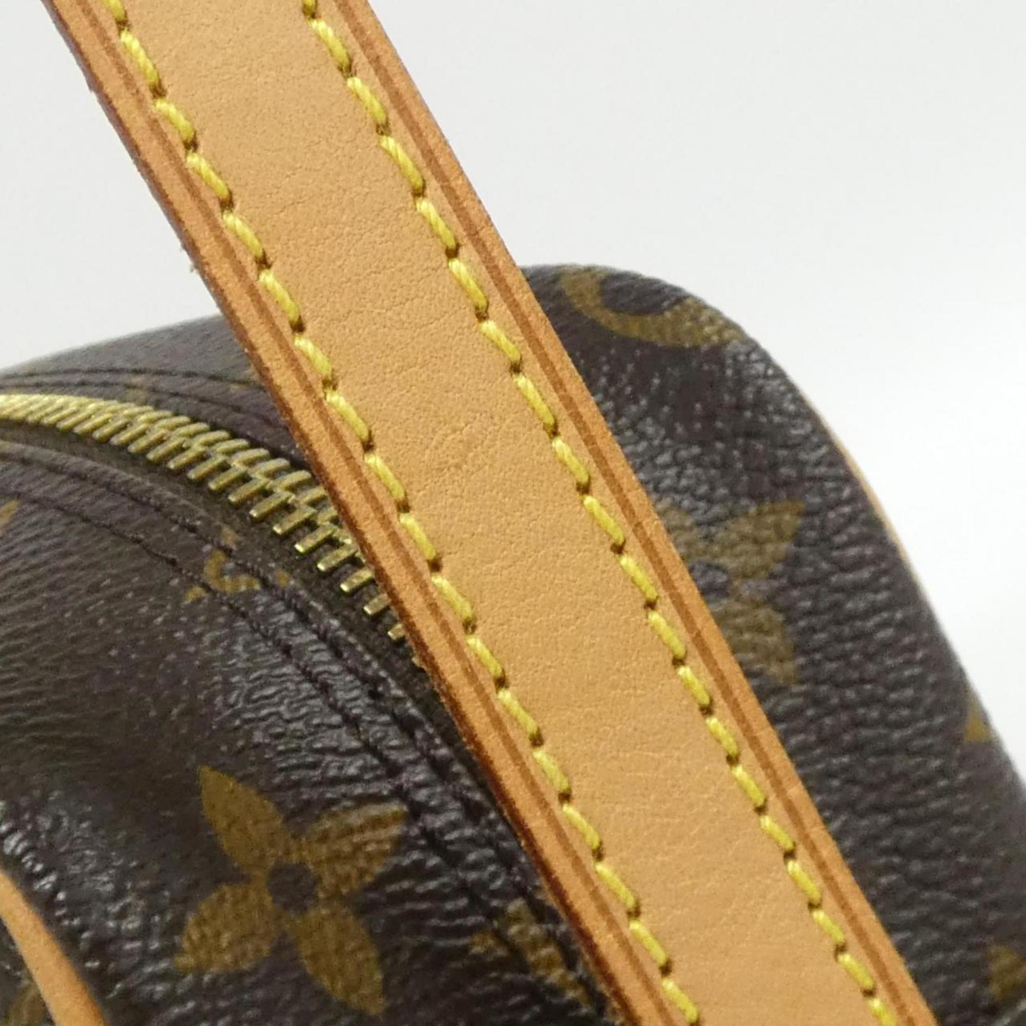 Louis Vuitton Brown Coated Canvas Shoulder Bag