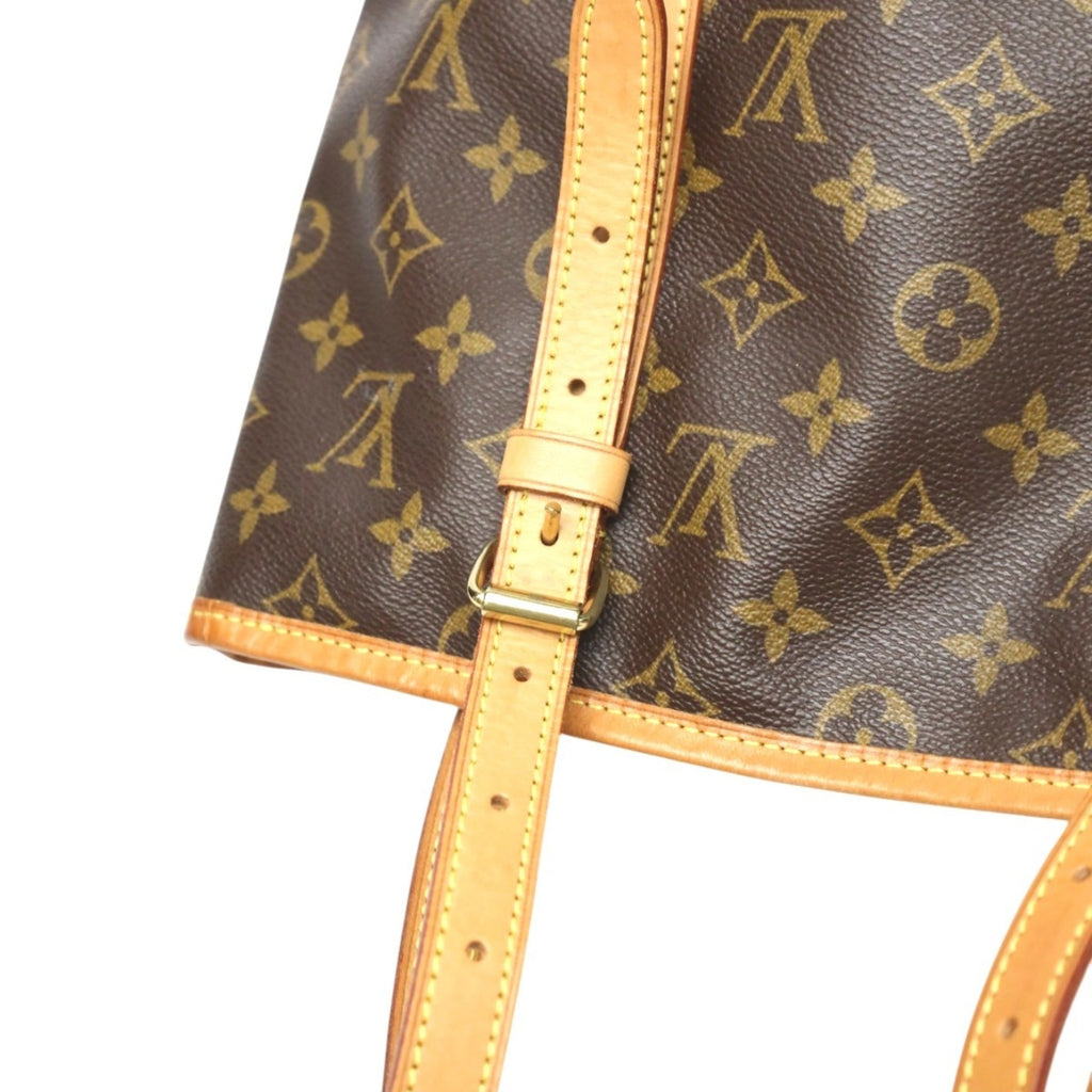 Louis Vuitton Brown Monogram Canvas Shoulder Bag Tote Bag
