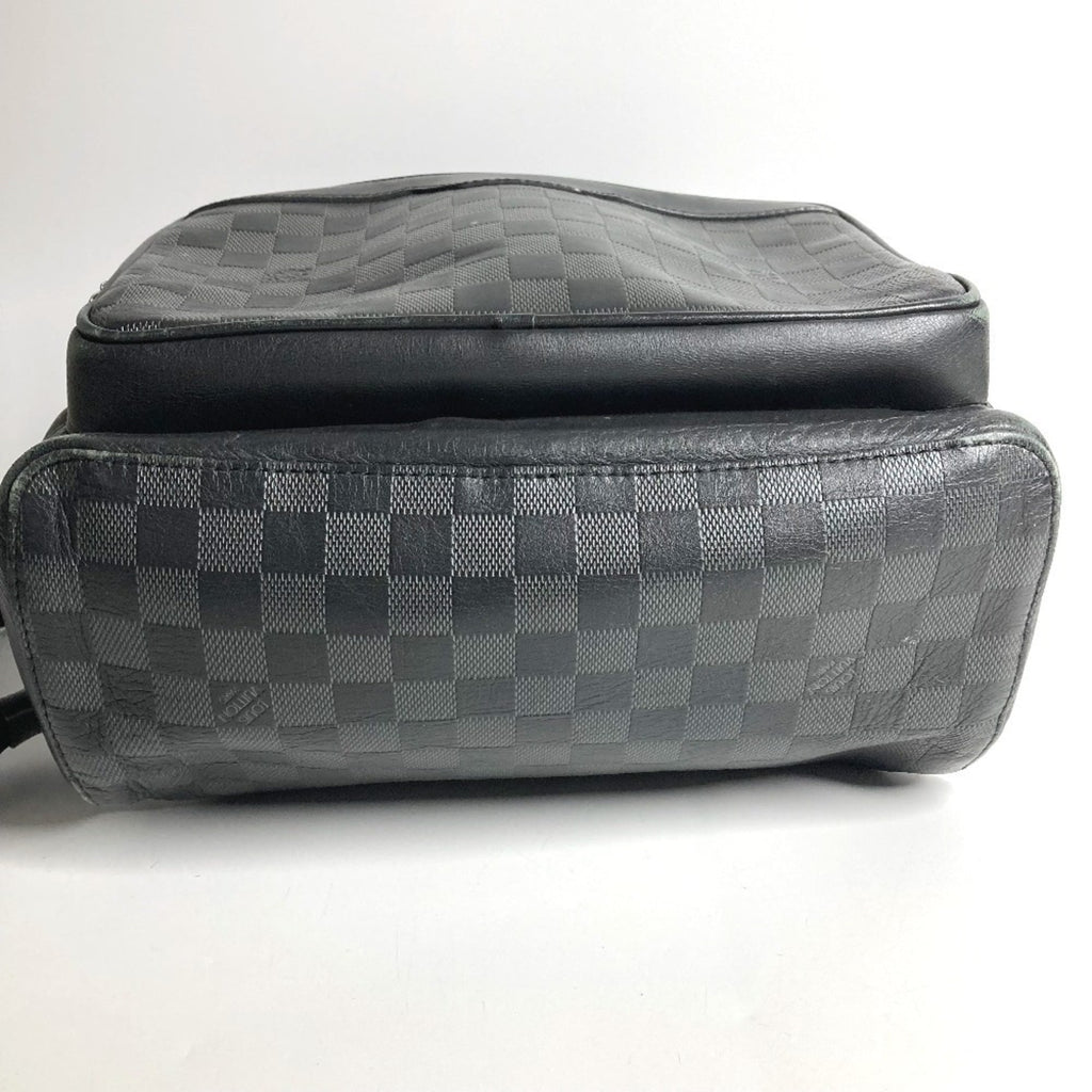 Louis Vuitton Black Damier Infini Leather Backpack