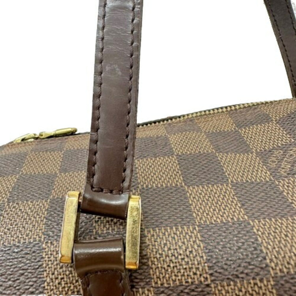 Louis Vuitton Damier Brown Leather Handbag