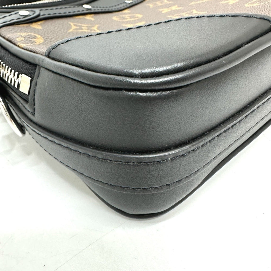 Louis Vuitton Brown Leather Shoulder Bag