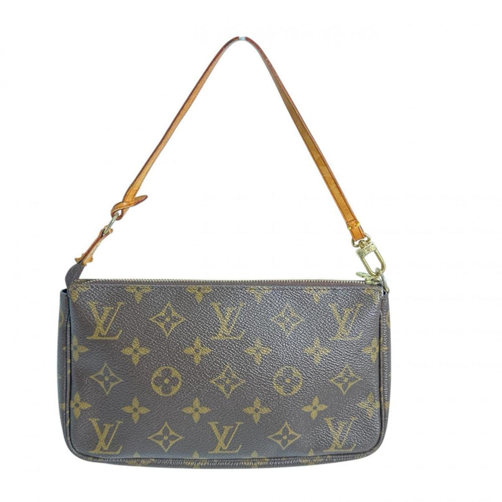 Louis Vuitton Brown Monogram Canvas Pochette Pouch