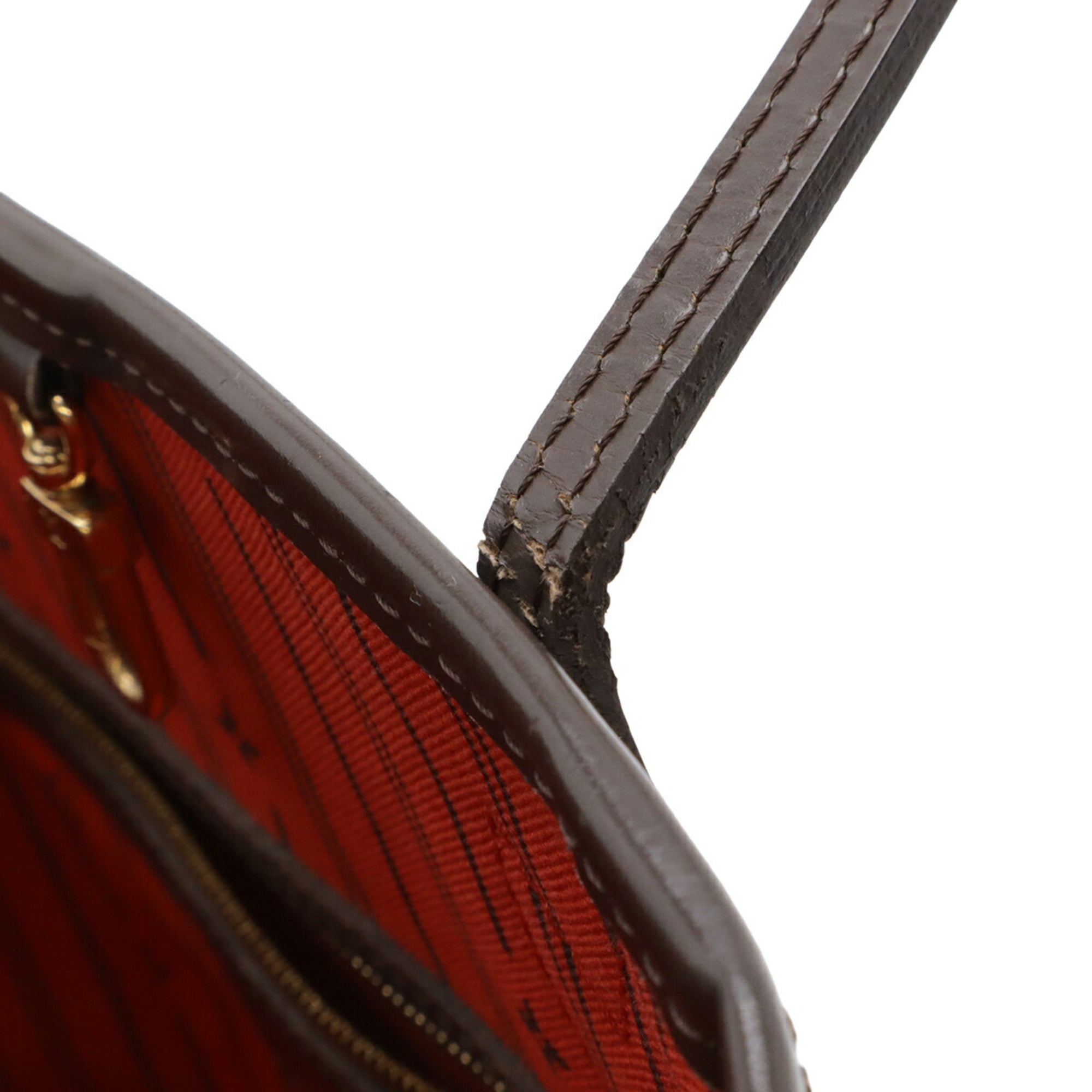 Louis Vuitton Brown Damier Canvas Pvc Handbag Shoulder Bag Tote Bag