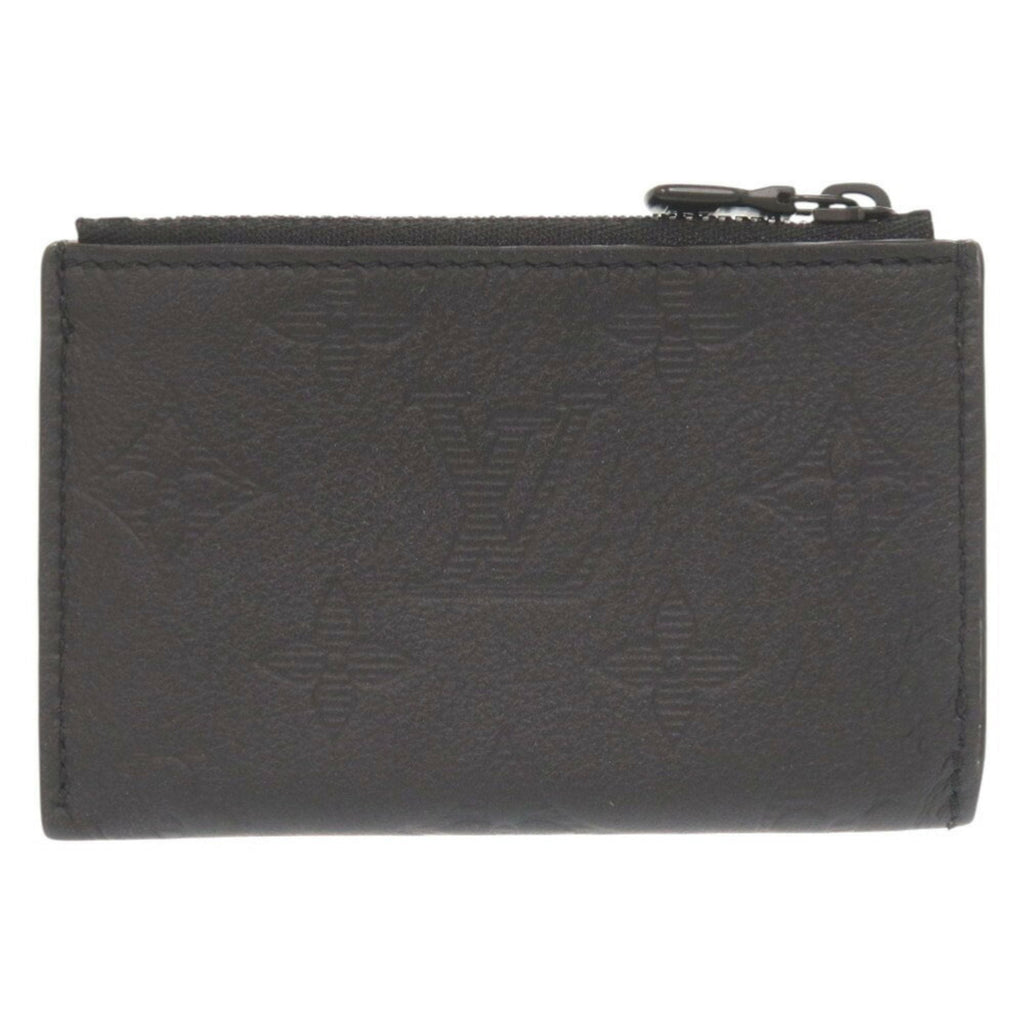 Louis Vuitton Black Monogram Shadow Coin Purse/Coin Case