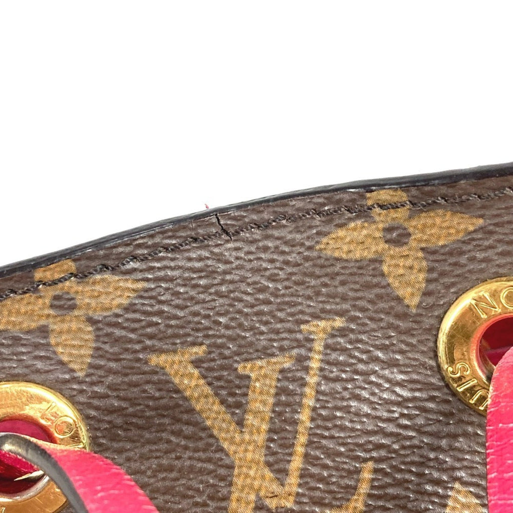 Louis Vuitton Brown Pink Monogram Shoulder Bag