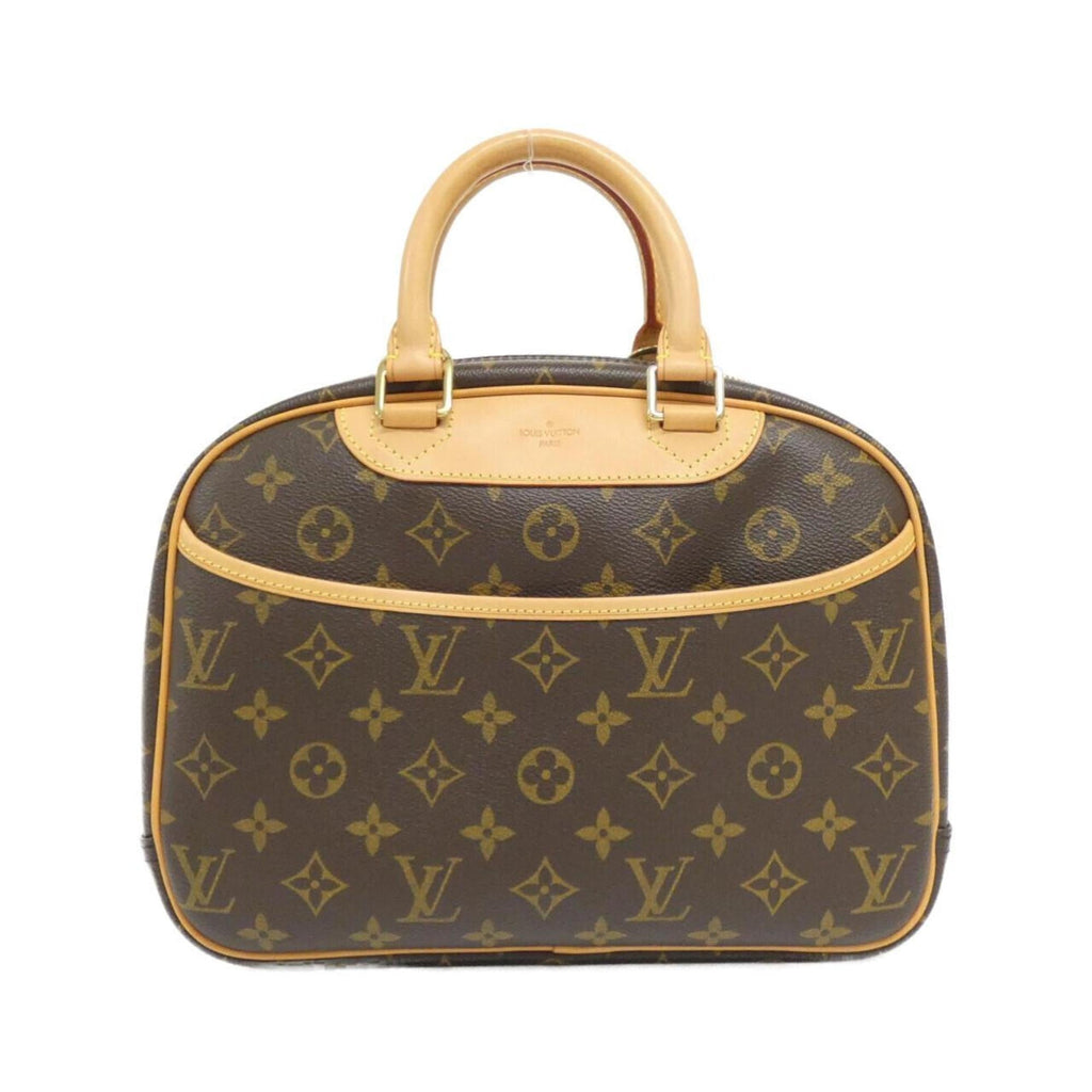 Louis Vuitton Brown Coated Canvas Handbag