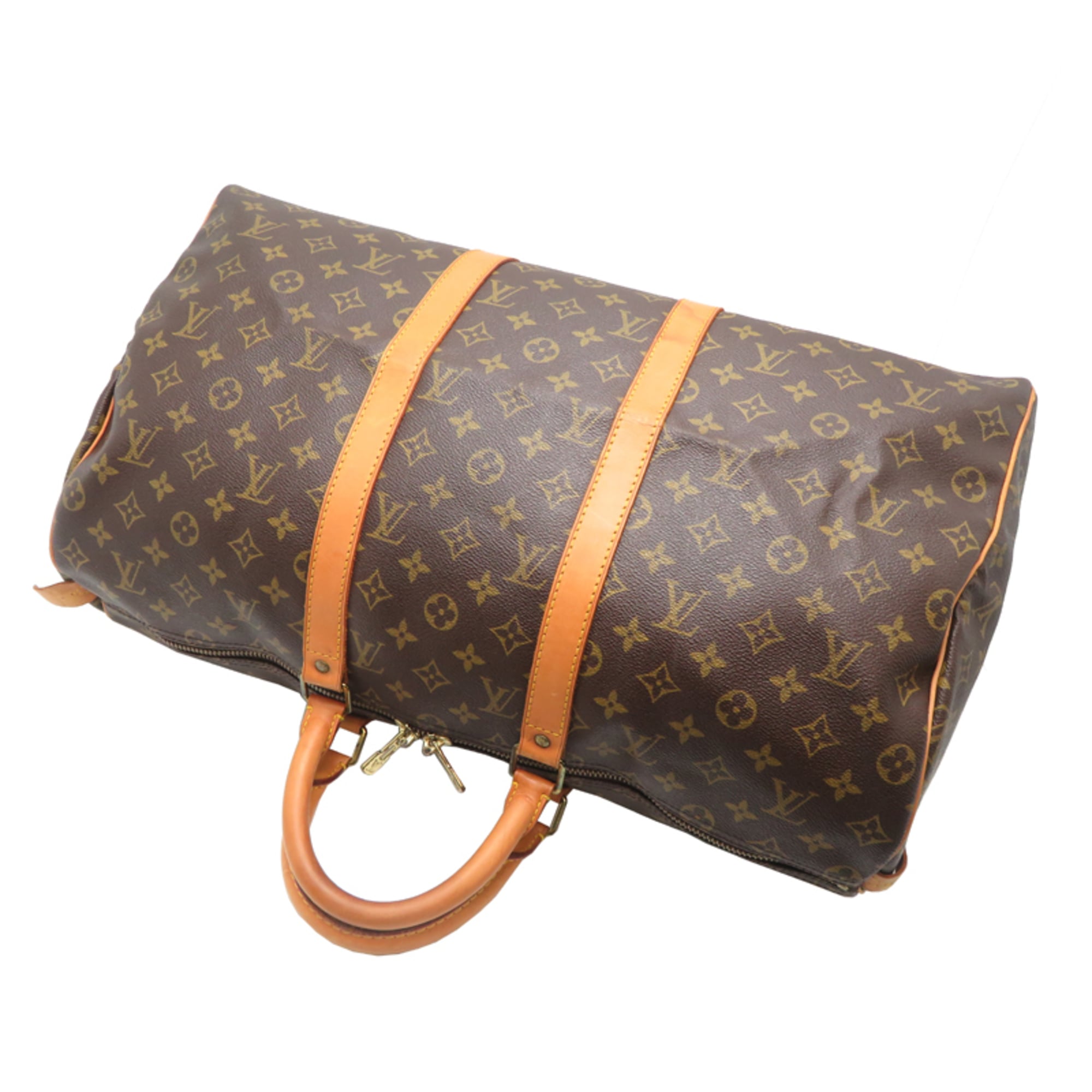 Louis Vuitton Brown Monogram Boston Bag