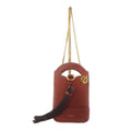 Chloé Brown Red Brown Leather Shoulder Bag (Pre-Owned)