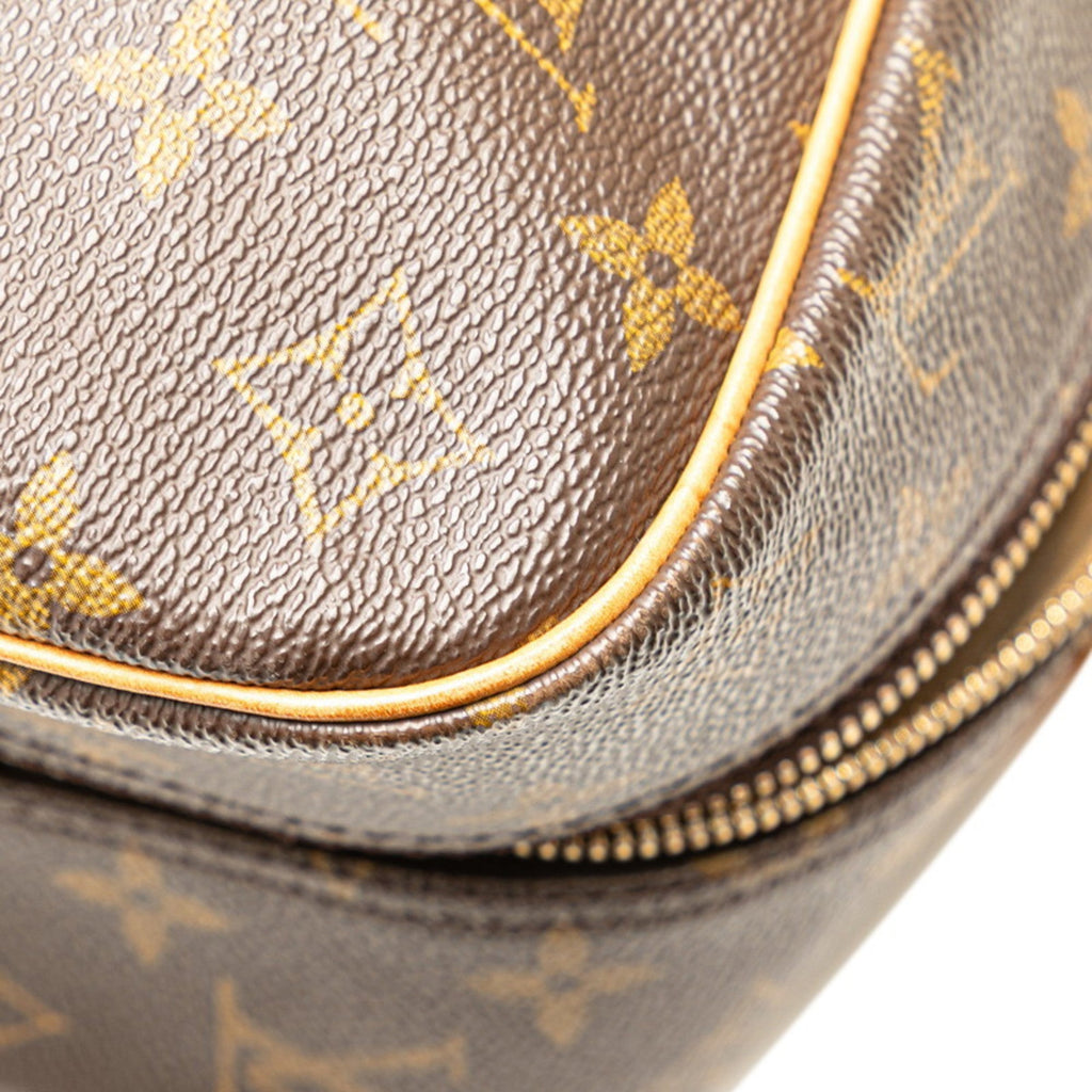Louis Vuitton Brown Pvc Leather Handbag Shoulder Bag