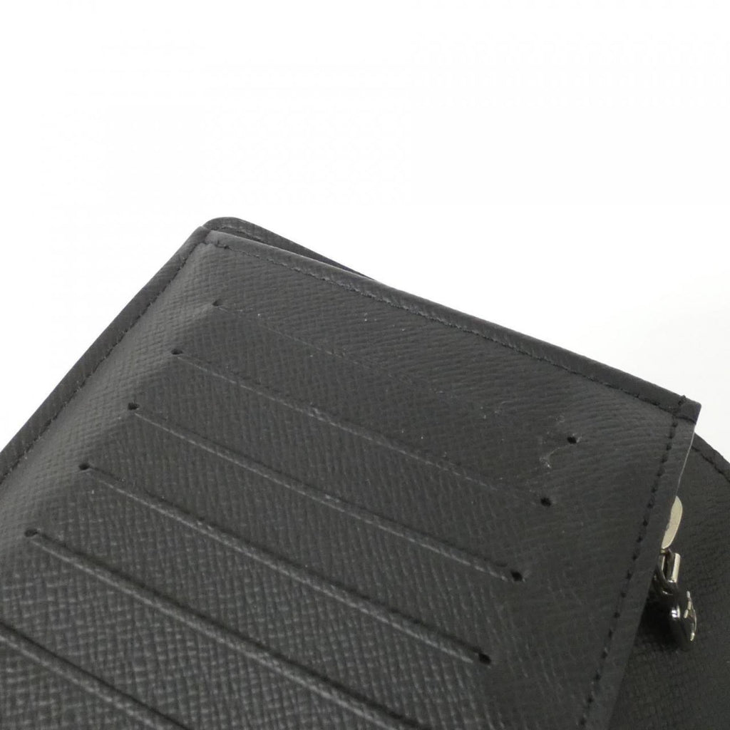Louis Vuitton Black Leather Long Wallet