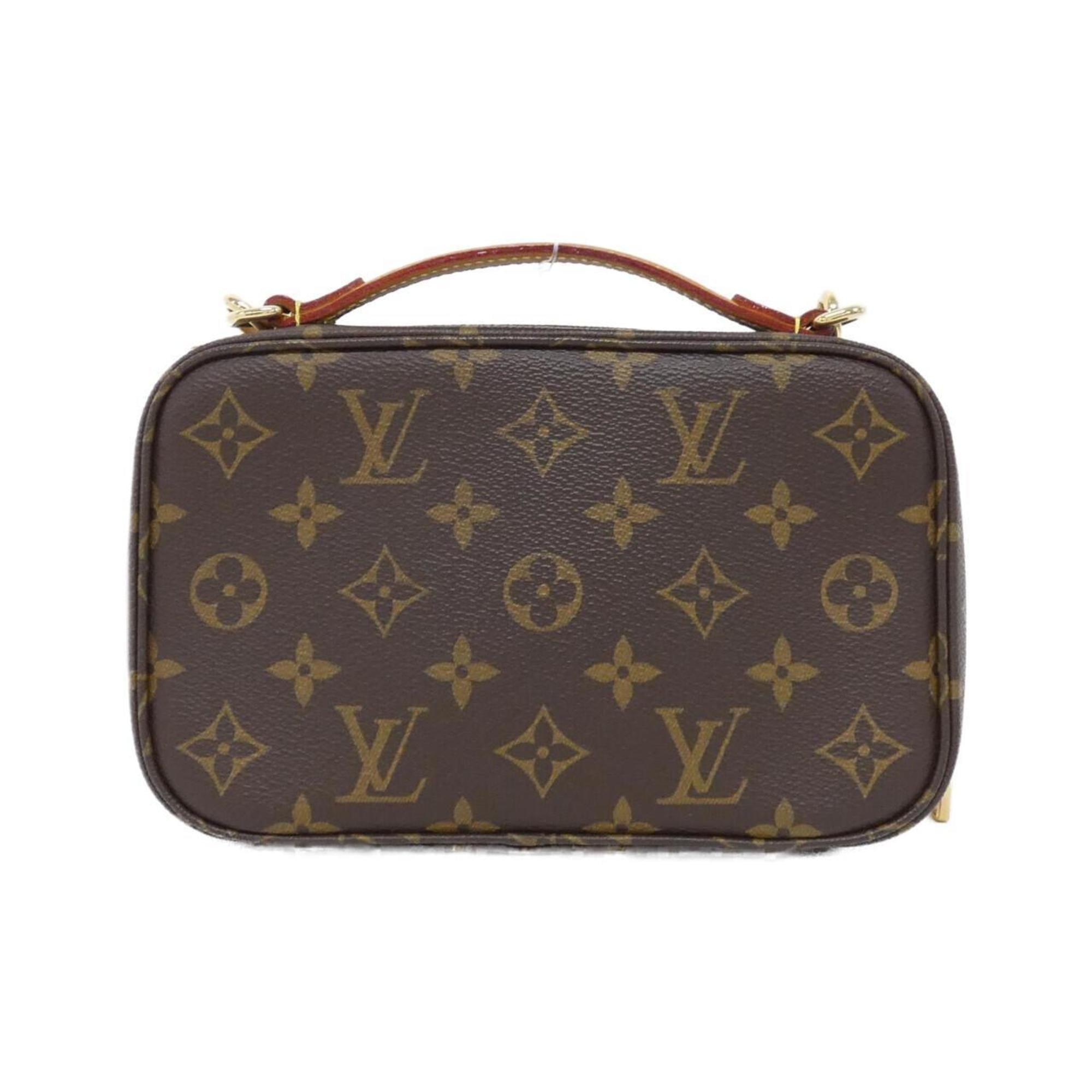 Louis Vuitton Marron Coated Canvas Shoulder Bag