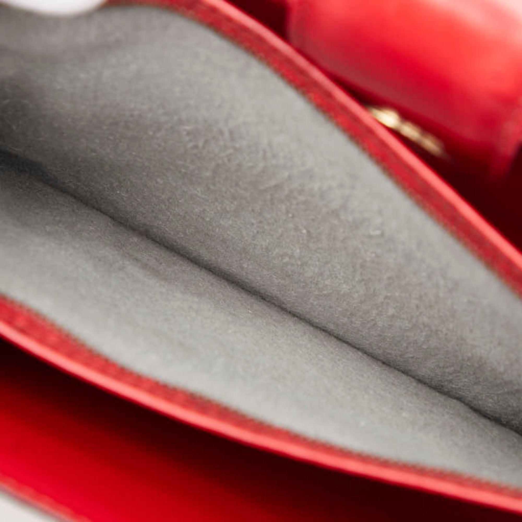Louis Vuitton Castilian Red Leather Shoulder Bag
