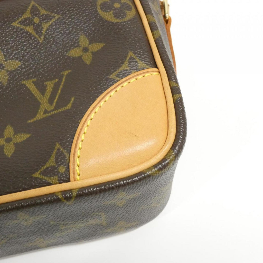 Louis Vuitton Marron Coated Canvas Shoulder Bag