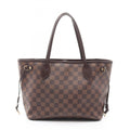 Louis Vuitton Brown Ebene Coated Canvas Leather Tote Bag