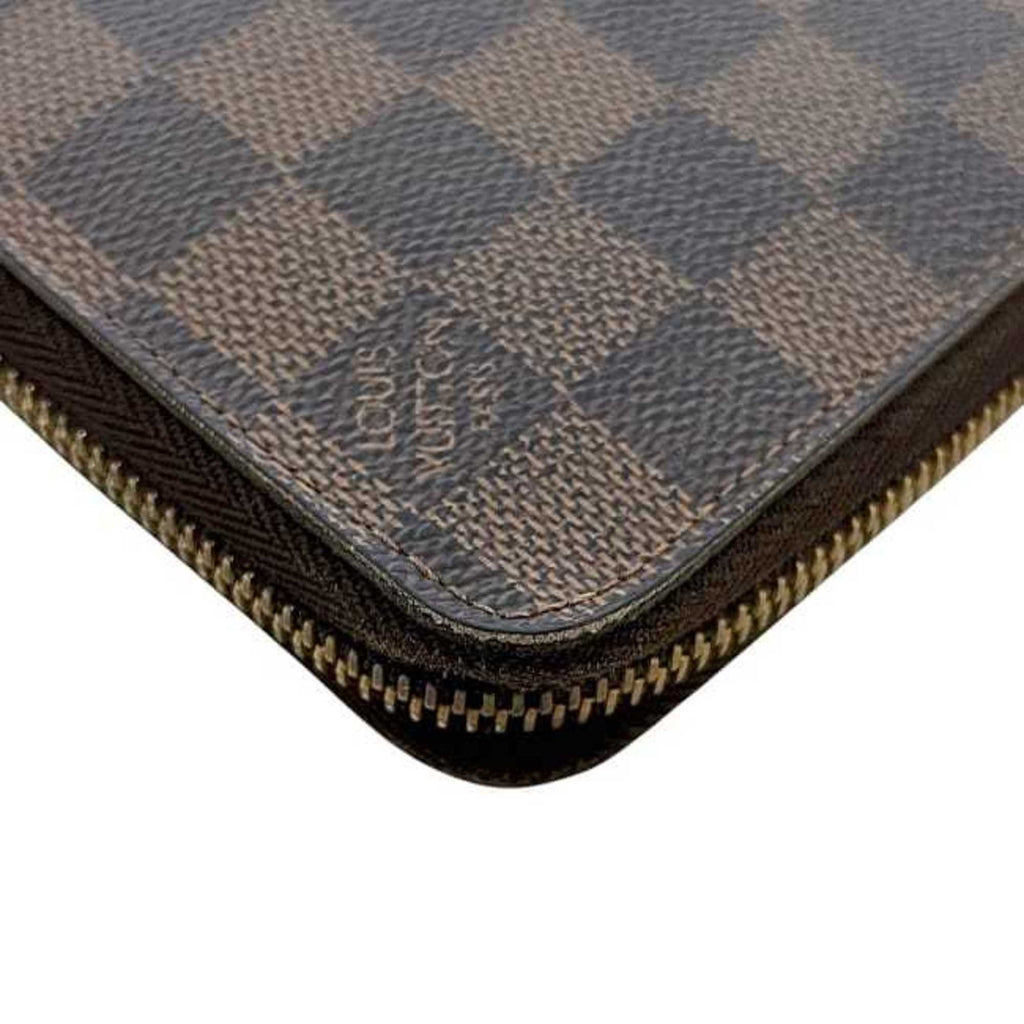 Louis Vuitton Brown Damier Canvas Ebene Damier Canvas Long Wallet