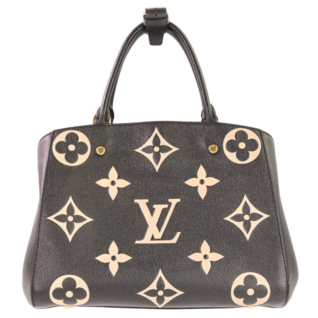 Louis Vuitton Black Monogram Empreinte Handbag