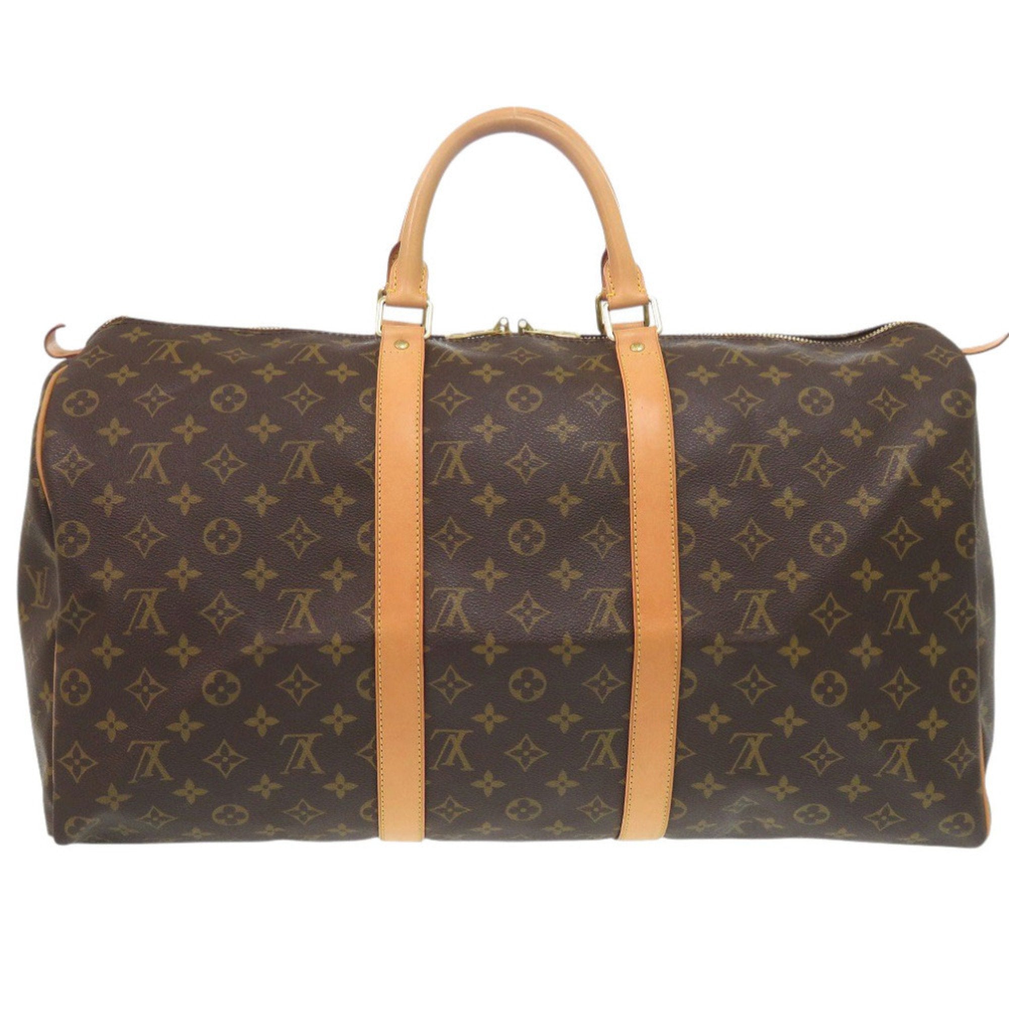 Louis Vuitton Brown Monogram Monogram Boston Bag