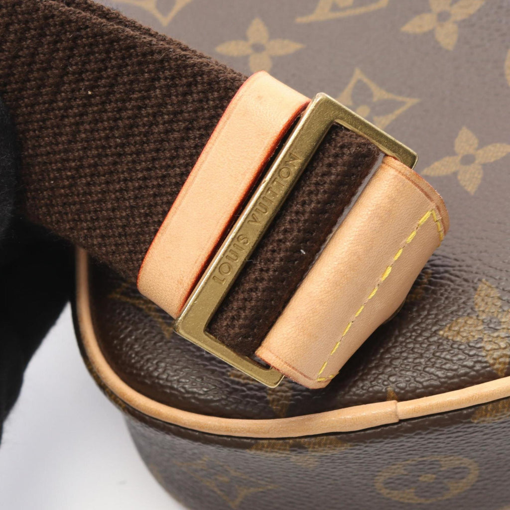 Louis Vuitton Monogram Brown Coated Canvas Leather Fanny Pack Sling Bag