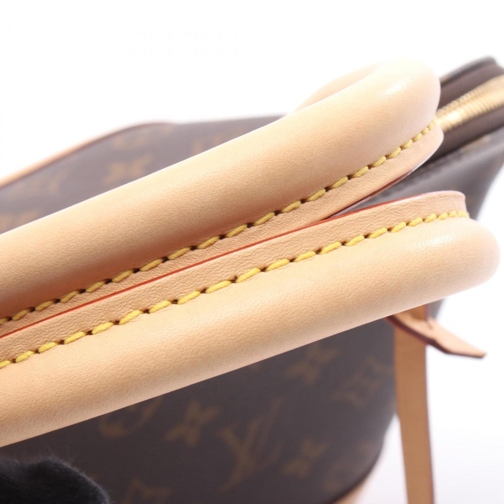 Louis Vuitton Brown Monogram Coated Canvas Handbag