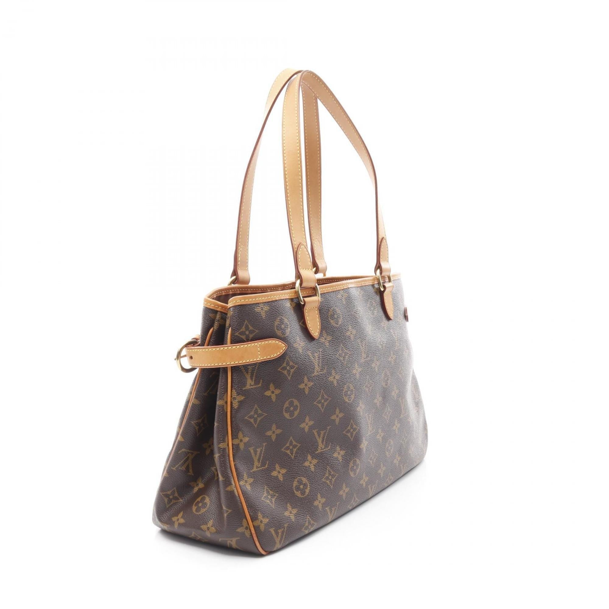 Louis Vuitton Brown Monogram Pvc Coated Canvas Leather Shoulder Bag