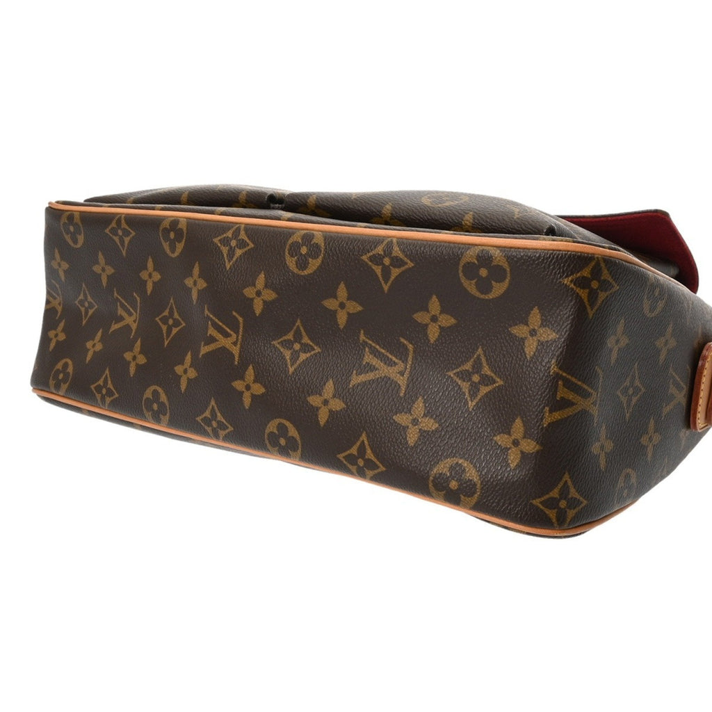 Louis Vuitton Brown Monogram Canvas Shoulder Bag
