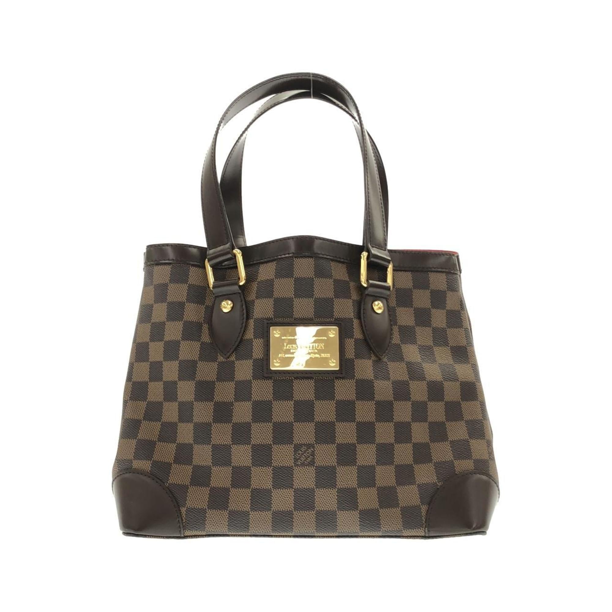 Louis Vuitton Ebene Coated Canvas Handbag