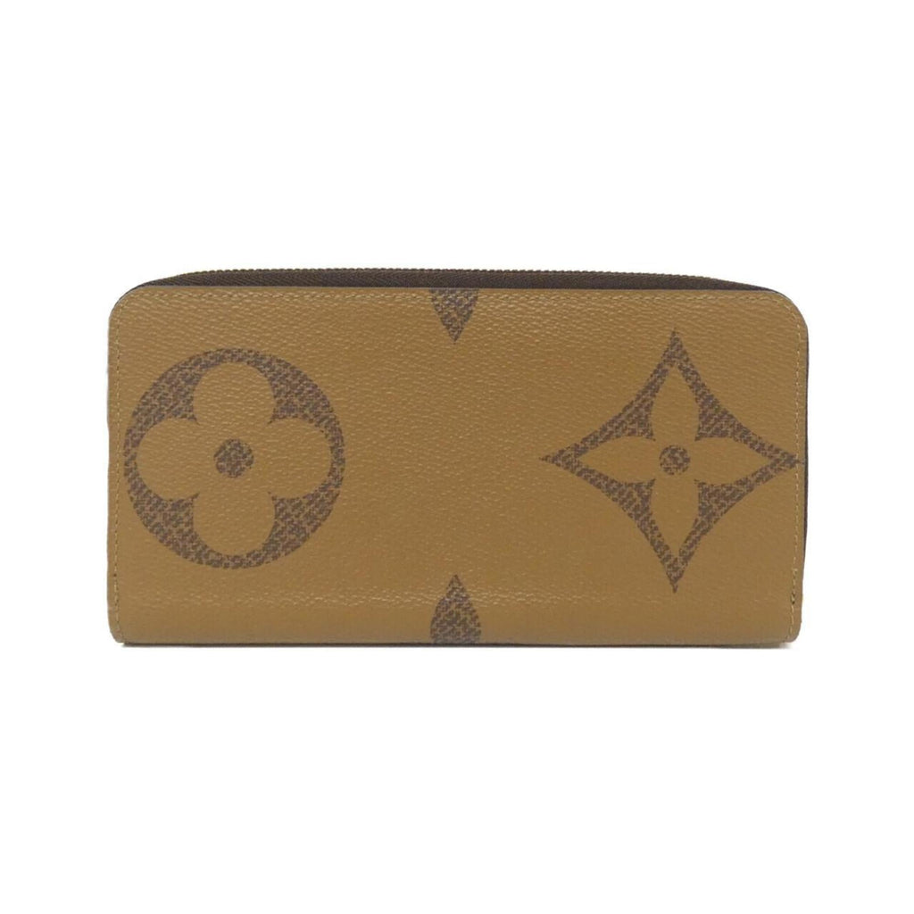 Louis Vuitton Marron Coated Canvas Long Wallet