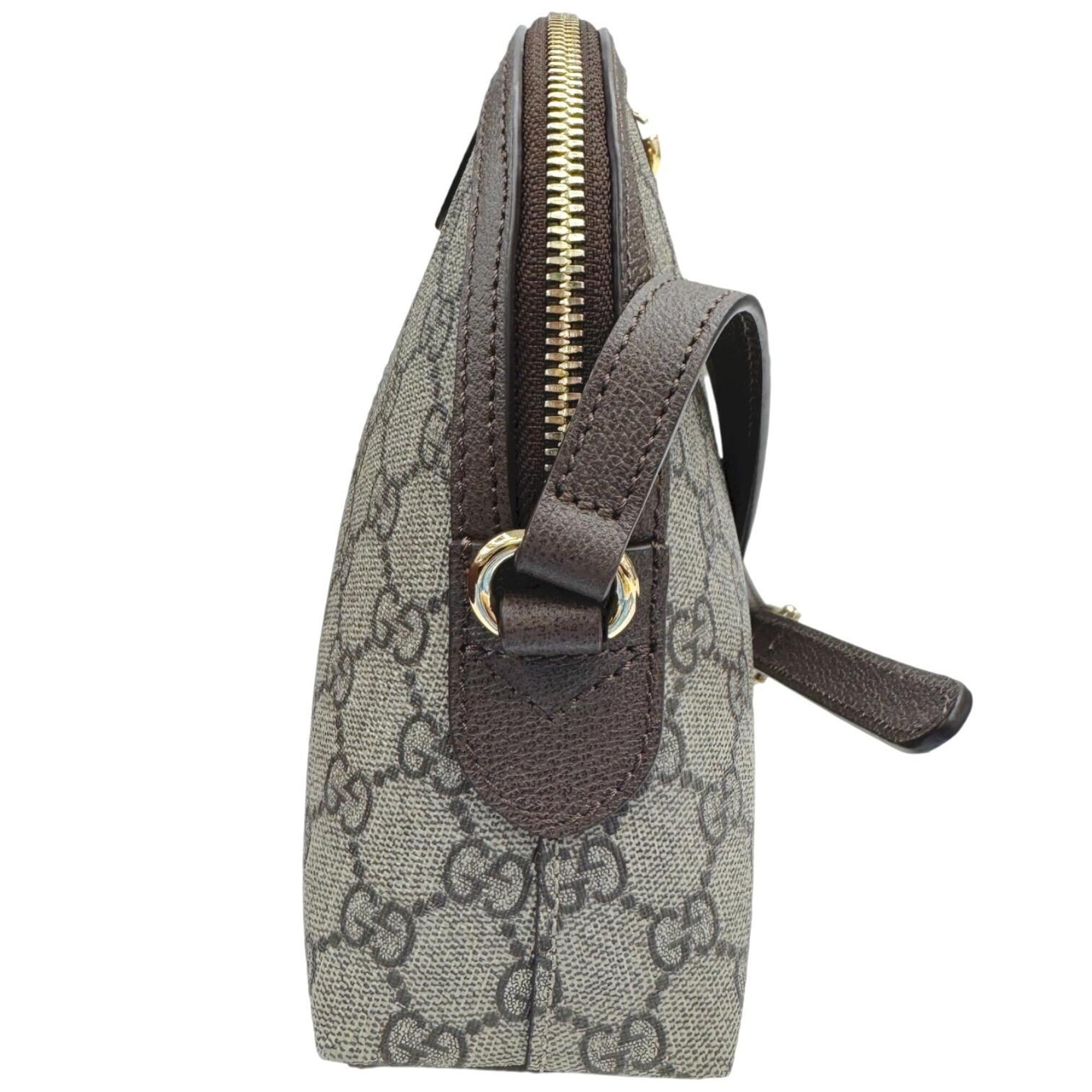 Gucci Beige Gg Supreme Shoulder Bag (Pre-Owned)