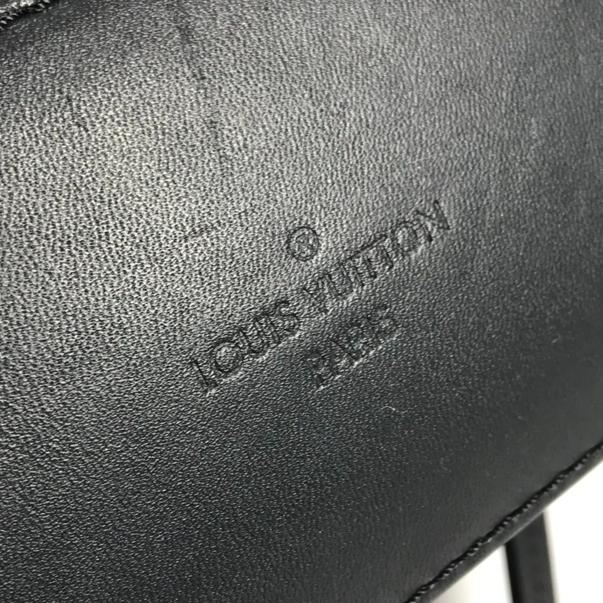 Louis Vuitton Black Brown Noir Monogram Pochette Shoulder Bag
