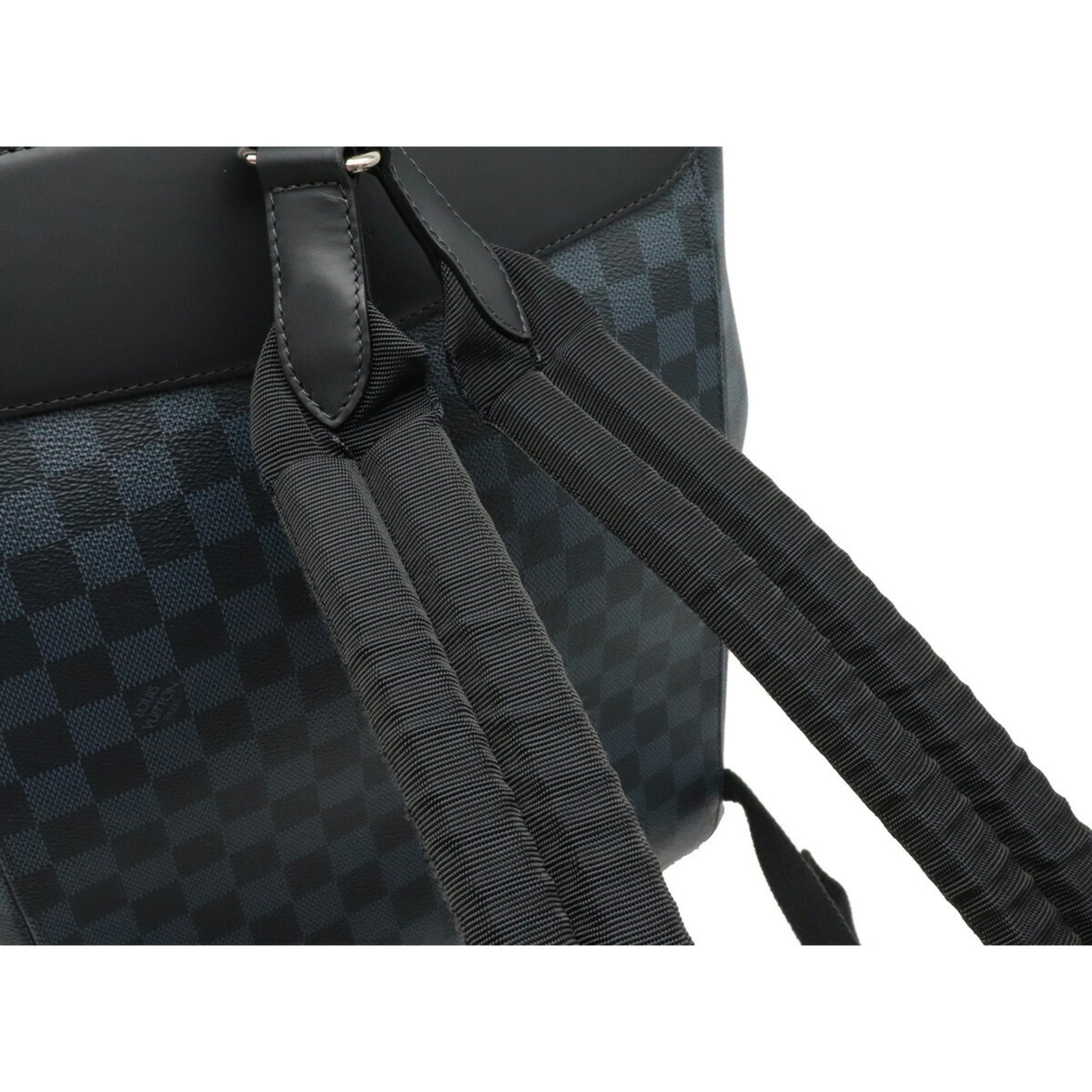 Louis Vuitton Damier Cobalt Newport Backpack Rucksack Daypack PVC N41586