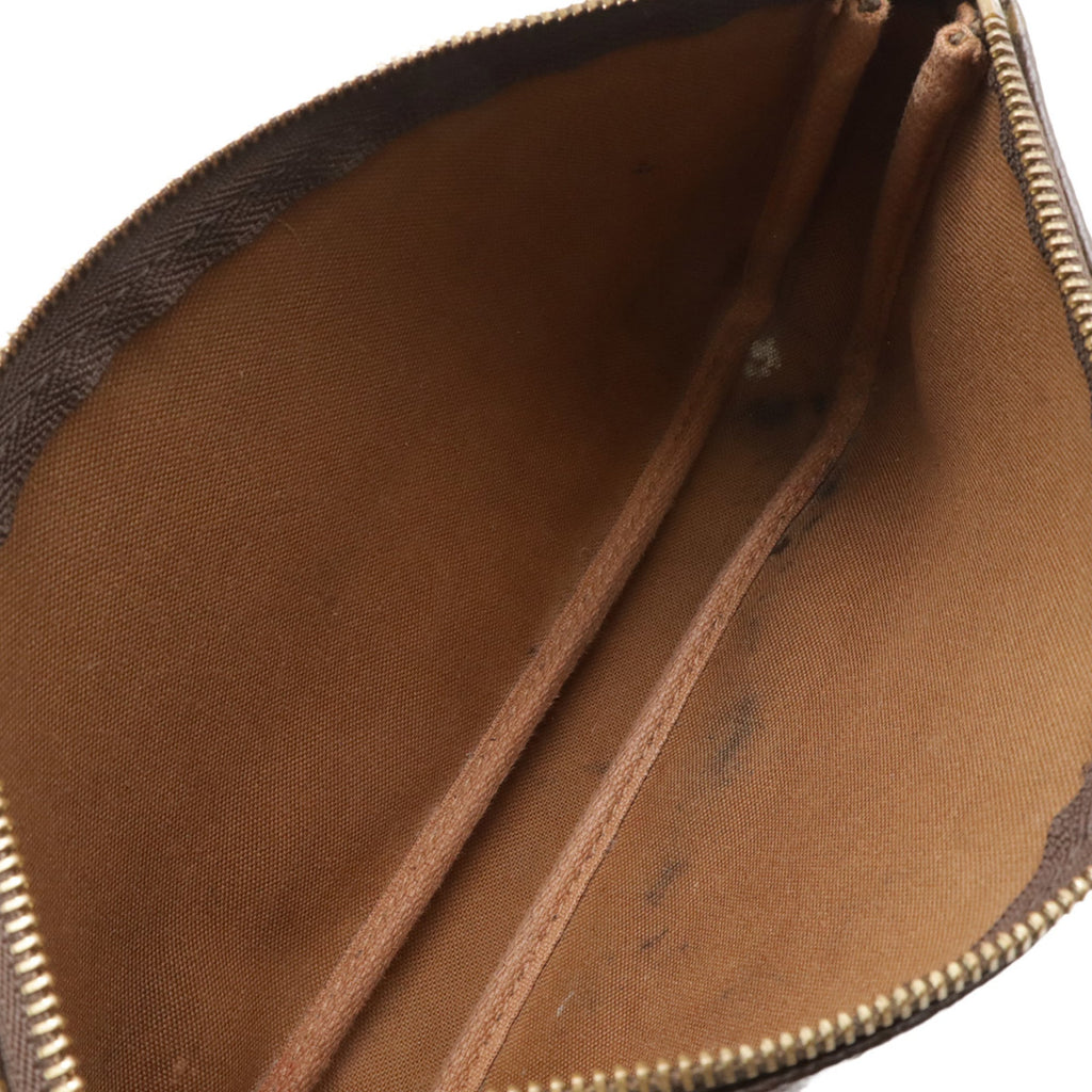 Louis Vuitton Brown Monogram Handbag Pochette Pouch