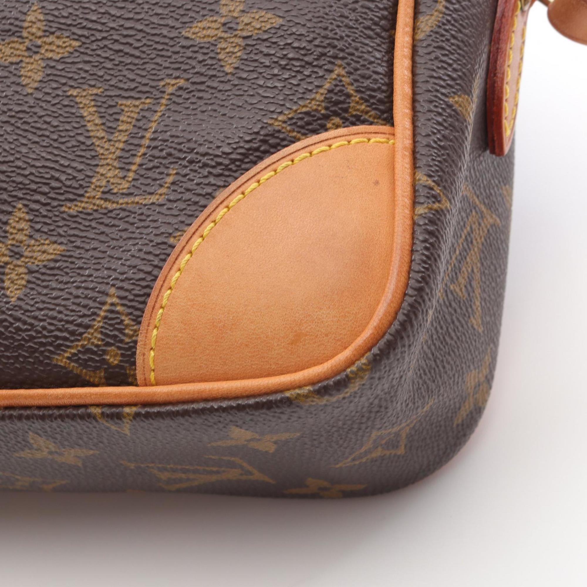 Louis Vuitton Brown Monogram Coated Canvas Shoulder Bag